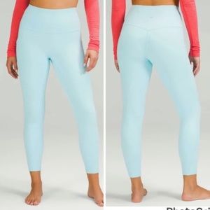 Lululemon Align High Rise Pant 25" in Icing Blue 14